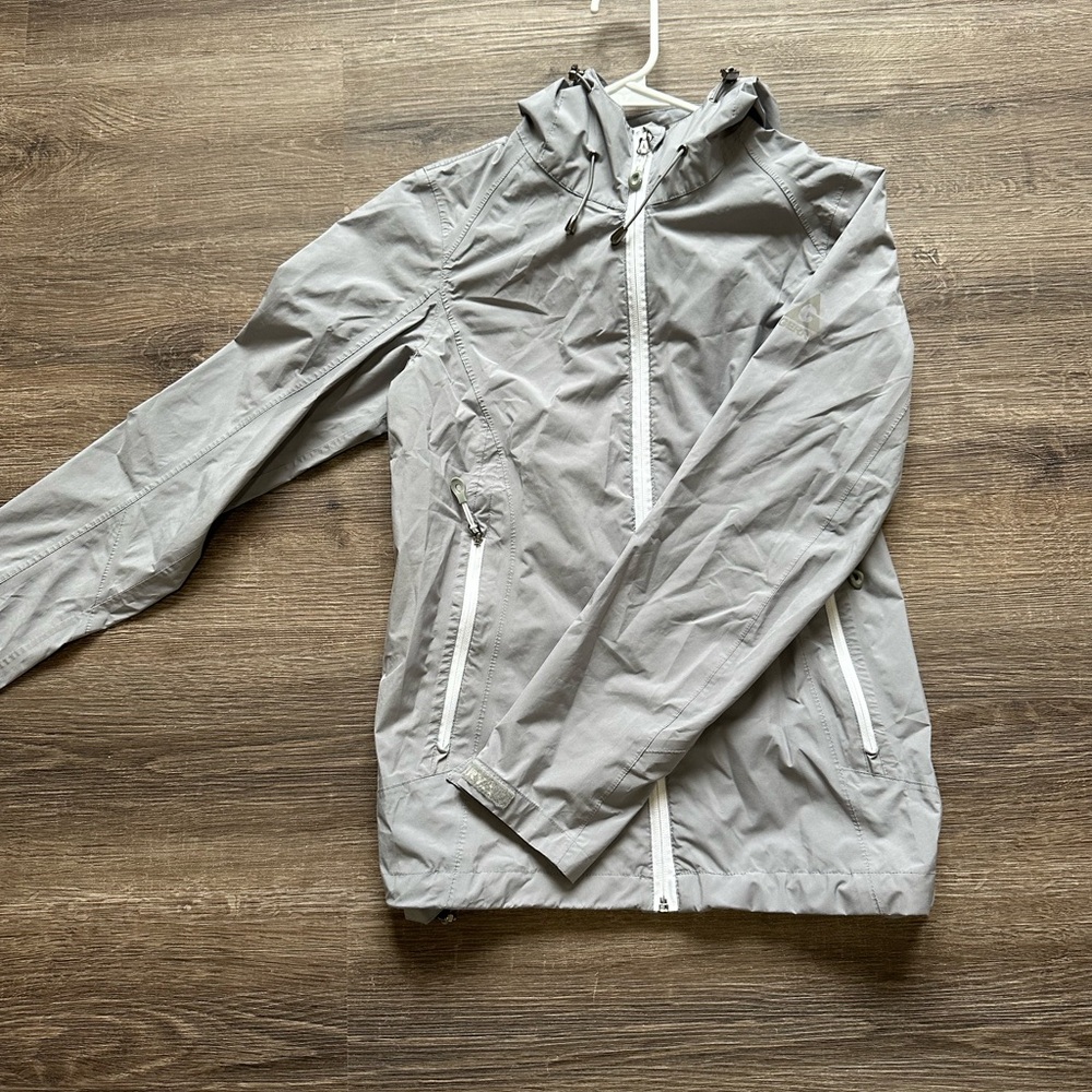 Gerry Weber Light Gray Hooded Jacket